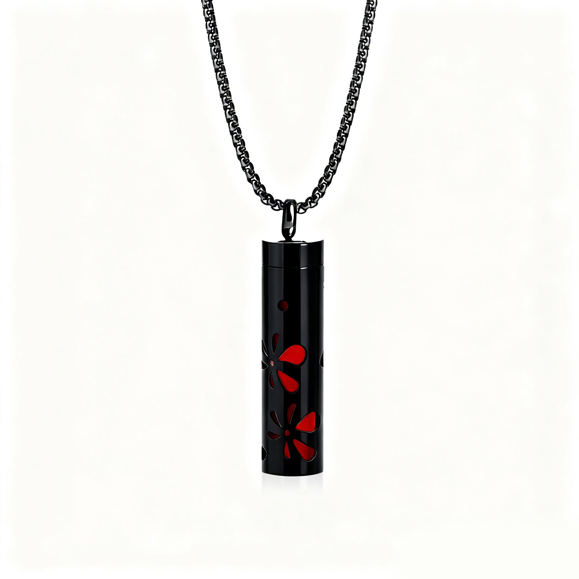 Pendant Perfume Essential Oil Stainless Steel Necklace