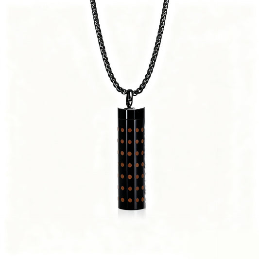 Pendant Perfume Essential Oil Stainless Steel Necklace