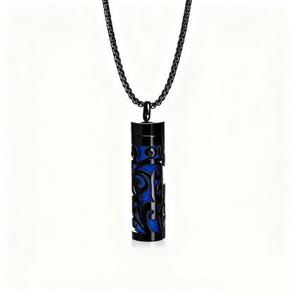Pendant Perfume Essential Oil Stainless Steel Necklace