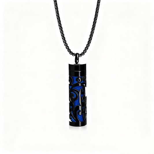 Pendant Perfume Essential Oil Stainless Steel Necklace