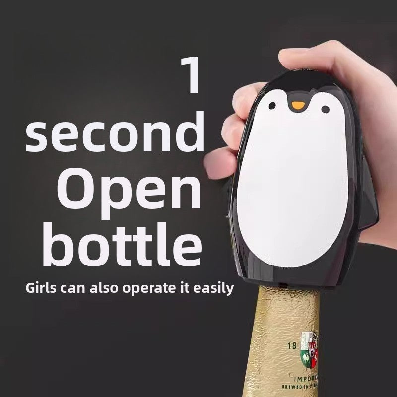Penguin Bottle opener - A creative household cap opener
