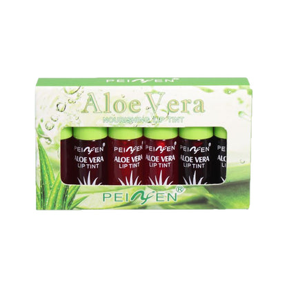 Penifen Aloe Vera Lip Gloss Moisturizing Lipstick Set