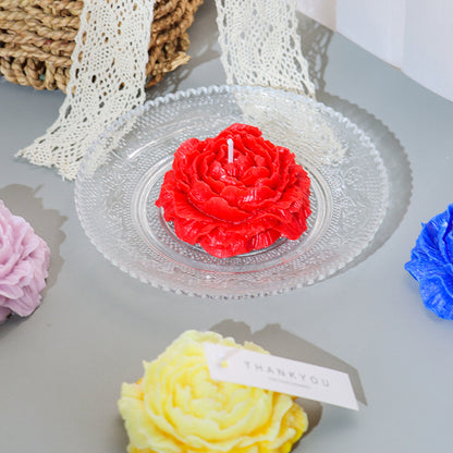 Peony Flower Silicone Mold for DIY Candles