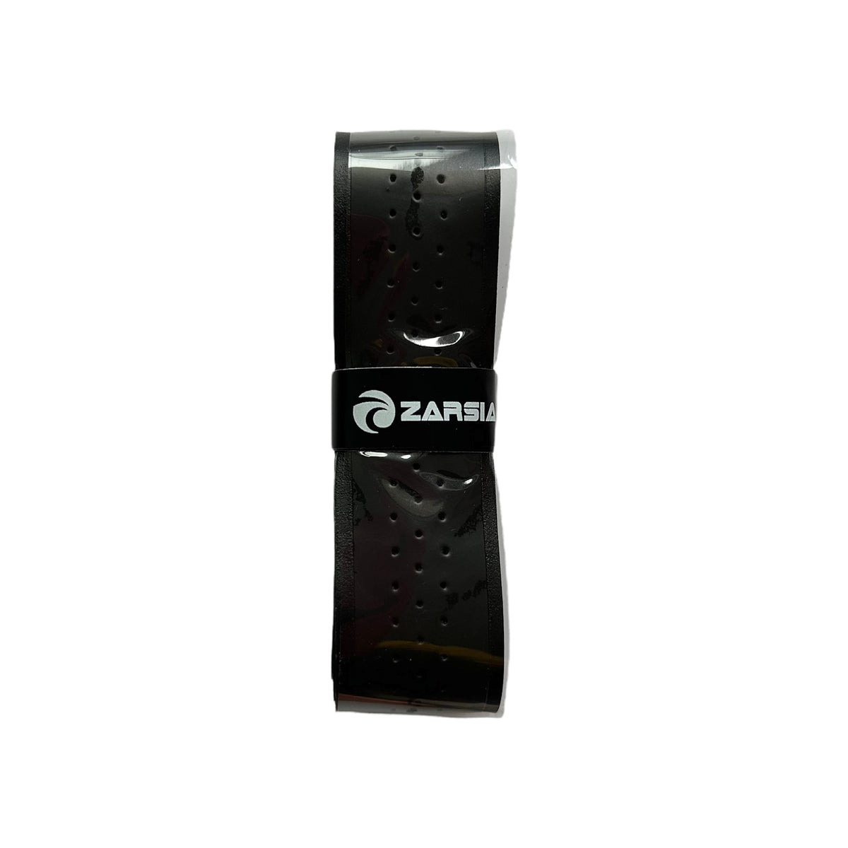Perforated inner handle wrapped with leather