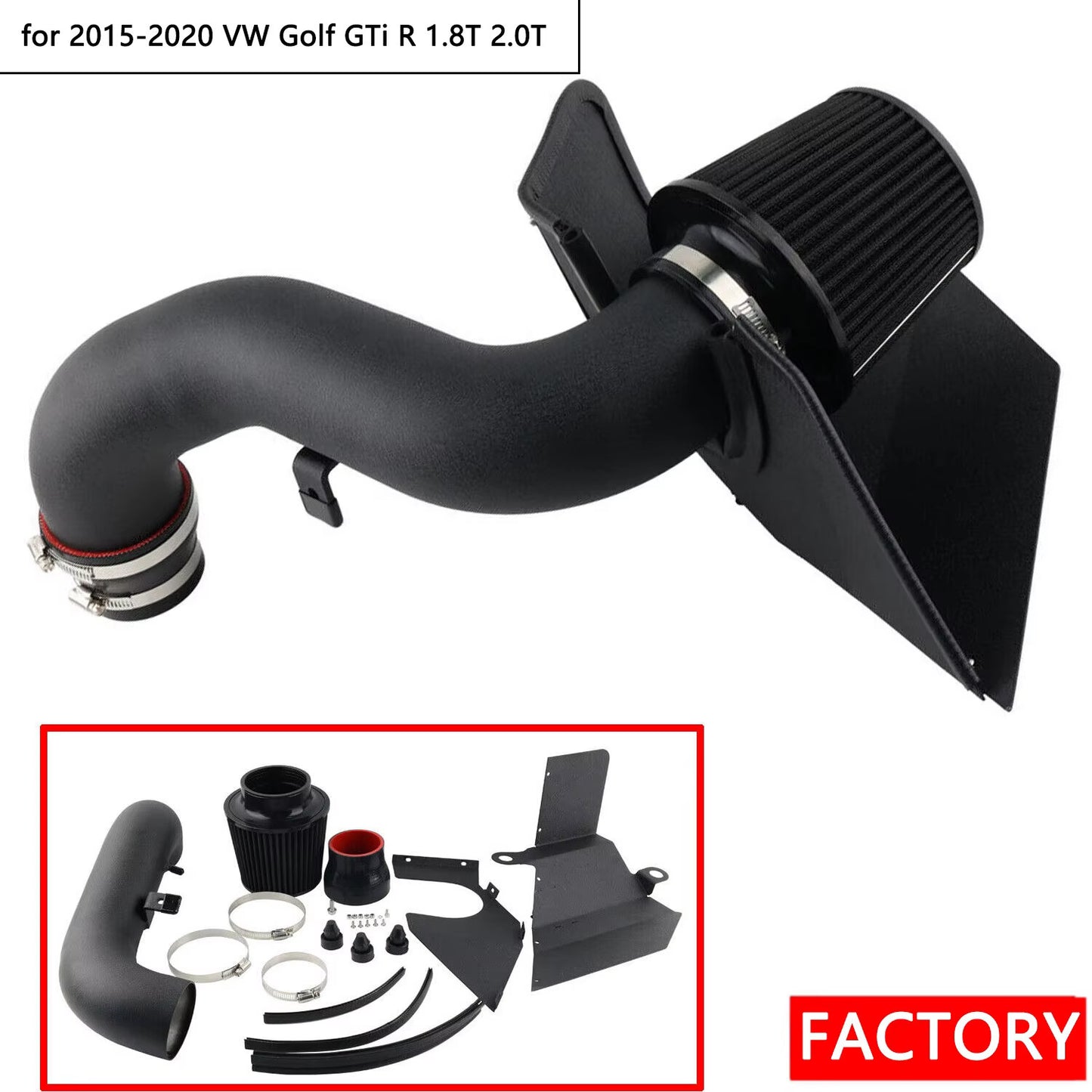 Performance Cold Air Intake Kit for Volkswagen Golf GTI