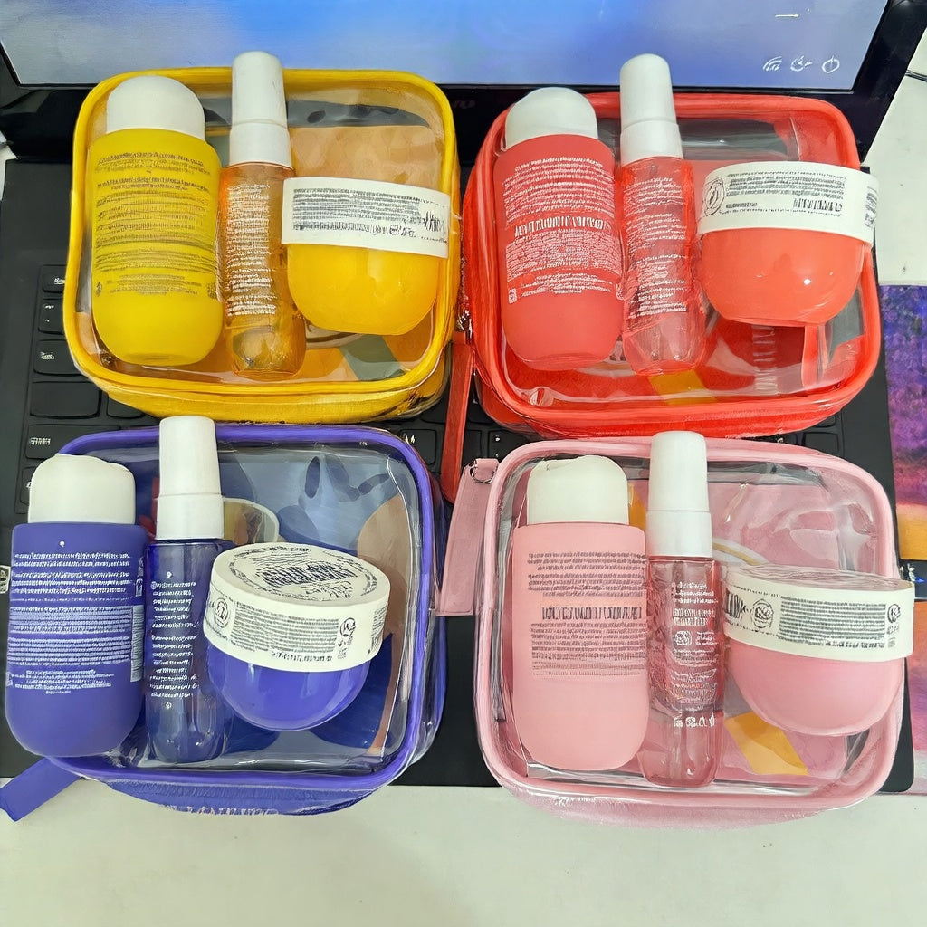 Perfume travel set.