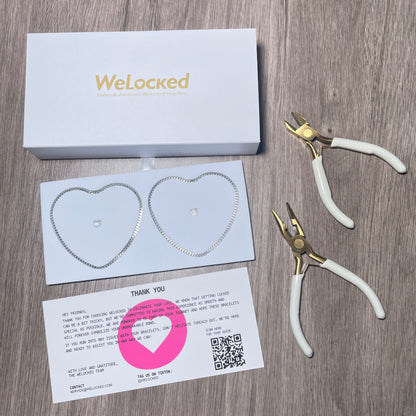 Permanent Couple Bracelet Set