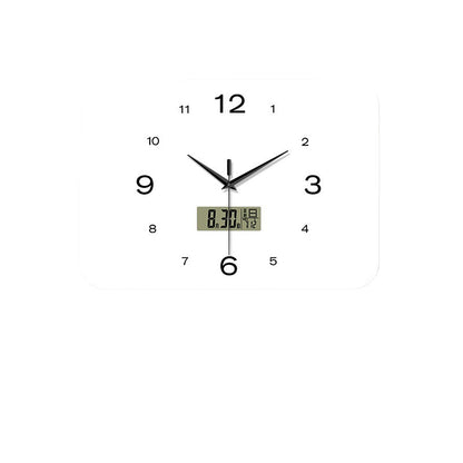 Perpetual Calendar Silent Wall Clock