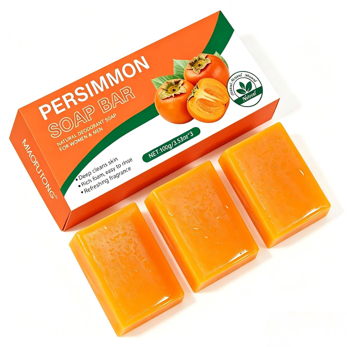 Persimmon Deodorant Soap Bar