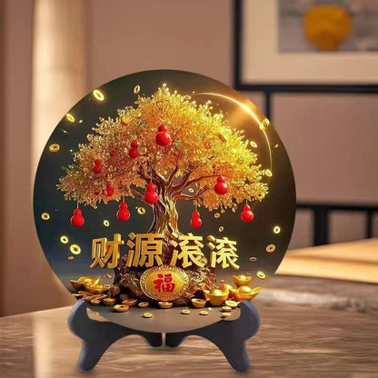 Persimmon Prosperity Decorative Painting