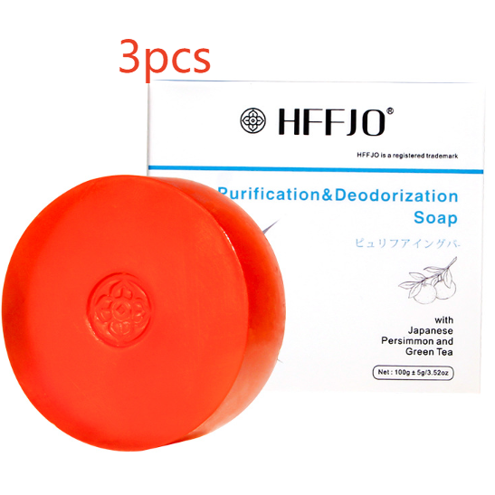 Persimmon Scented Soap with Green Tea Extract