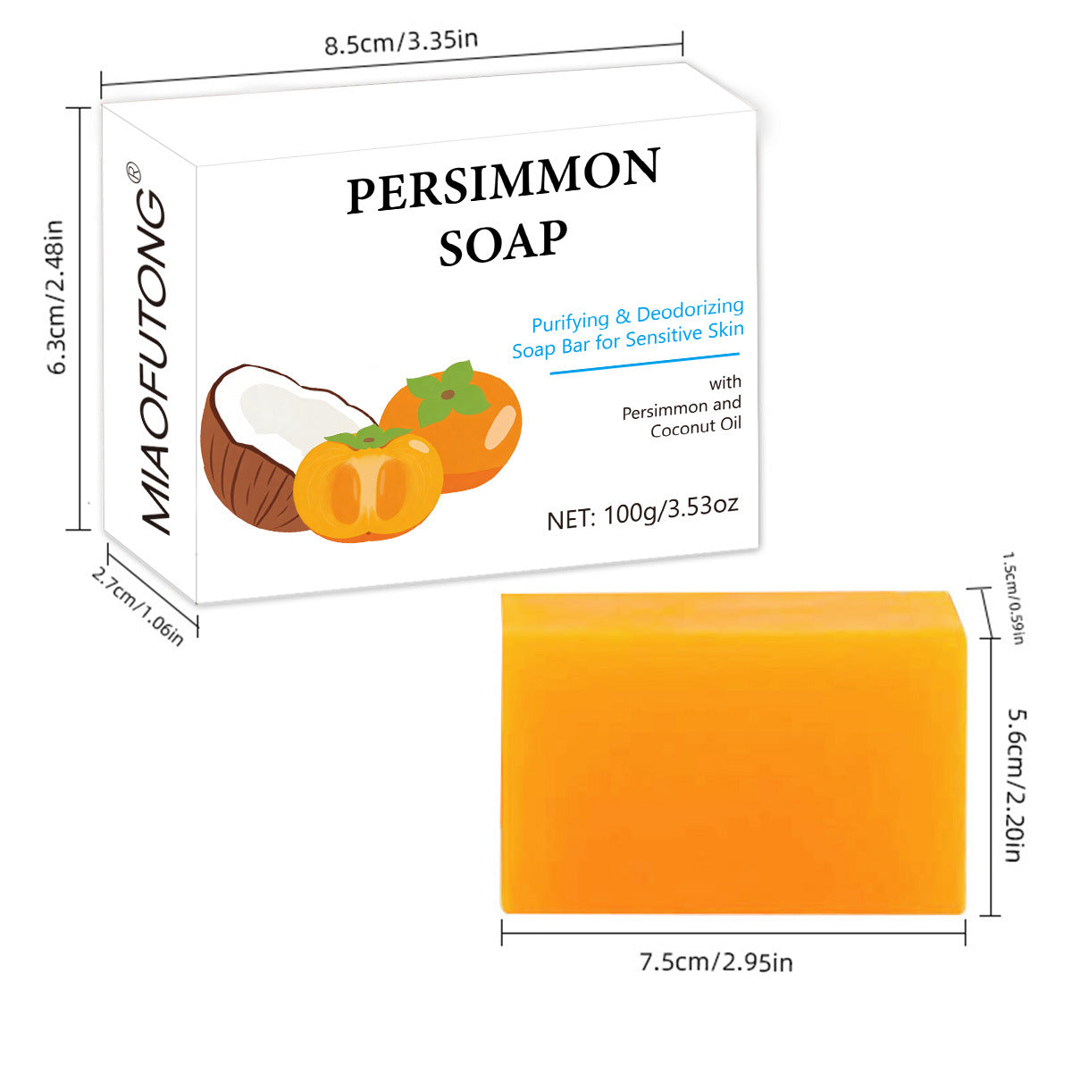 Persimmon Soap