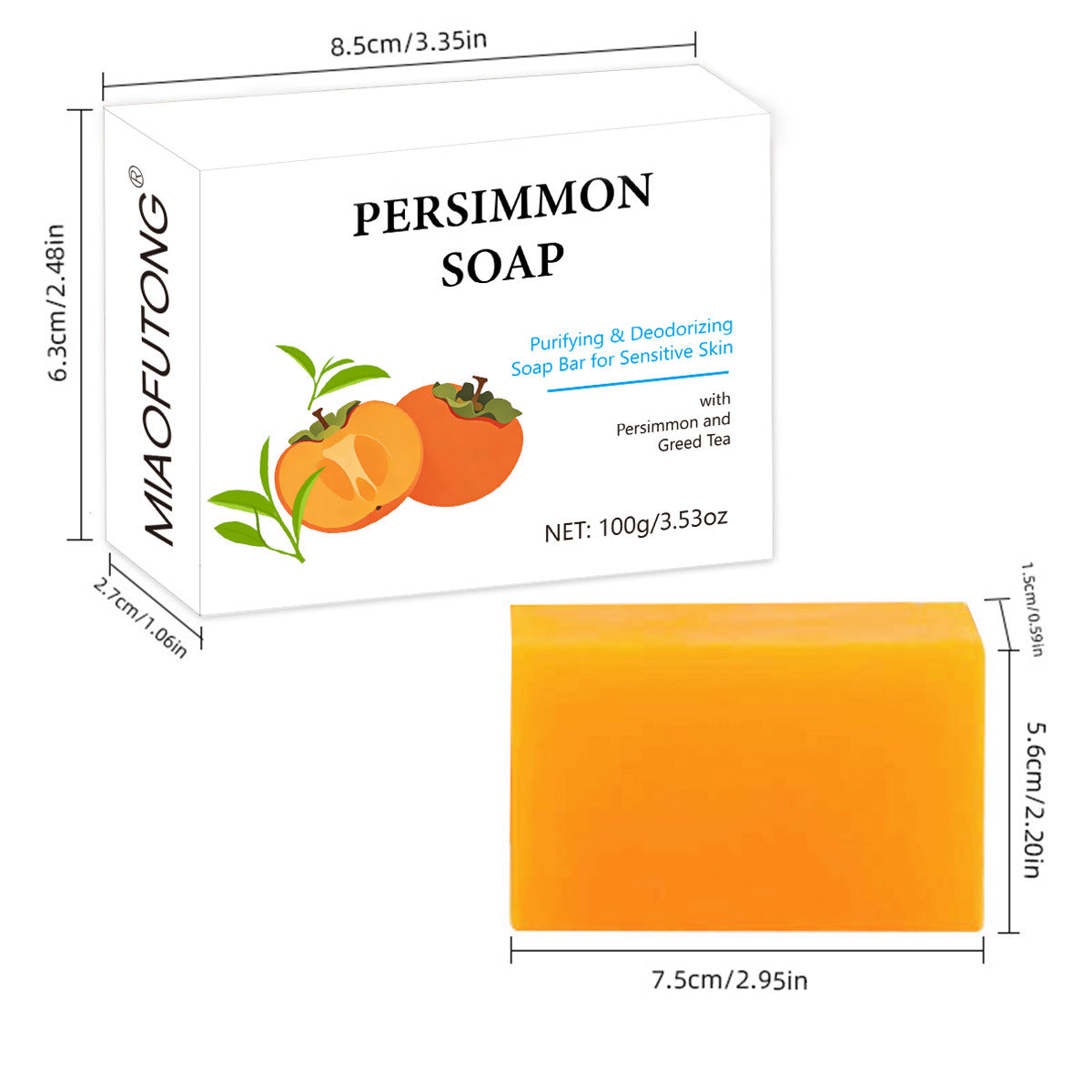 Persimmon Soap