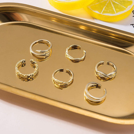 Personality Hollow Love Retro Women's Foot Ring