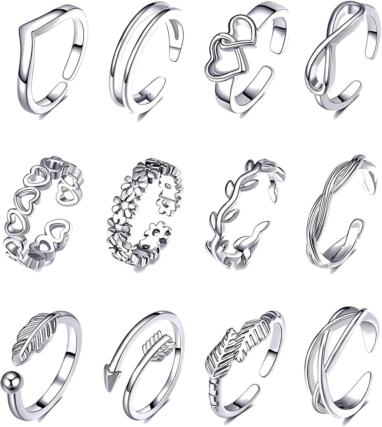 Personality Hollow Love Retro Women's Foot Ring