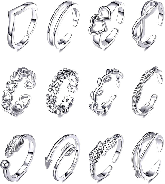 Personality Hollow Love Retro Women's Foot Ring