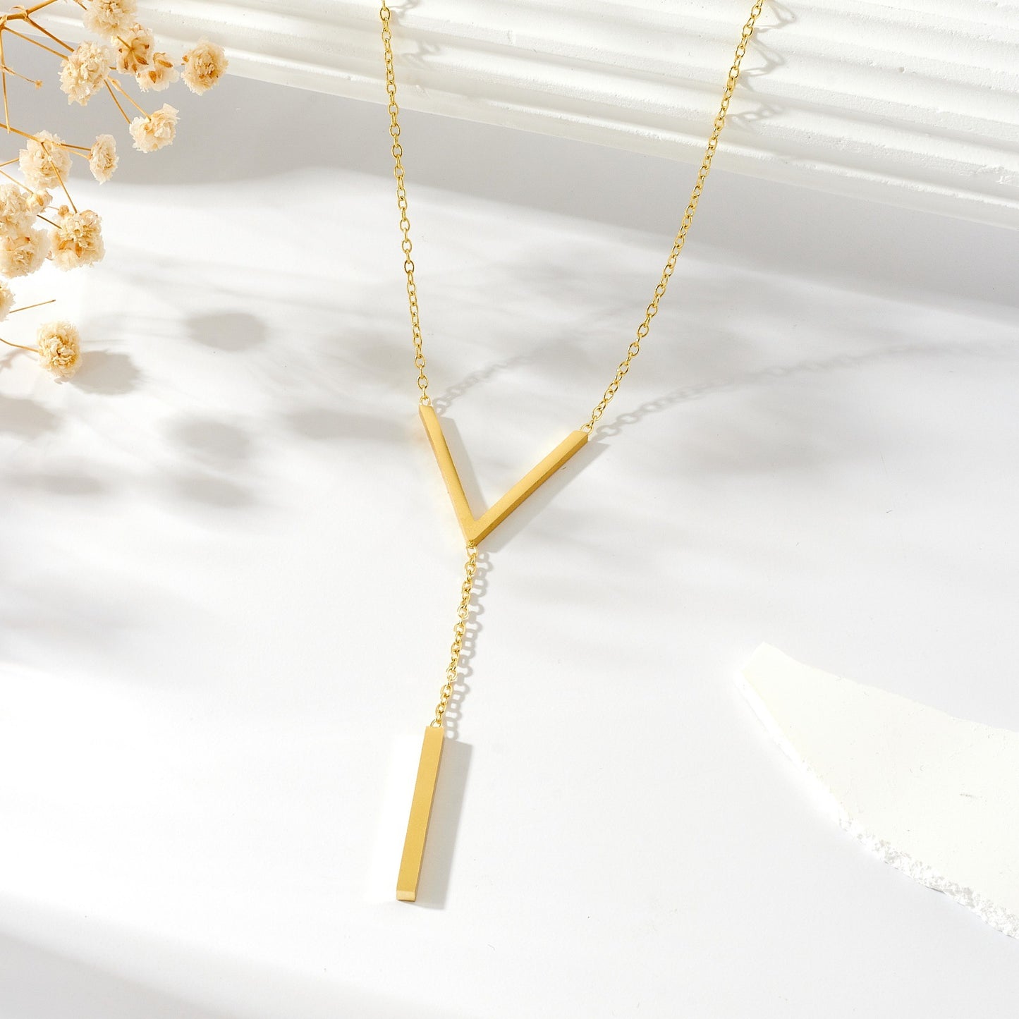 Personality Long Fringe Y-Shaped Clavicle Chain
