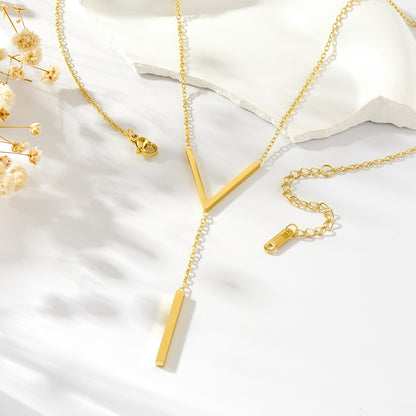 Personality Long Fringe Y-Shaped Clavicle Chain