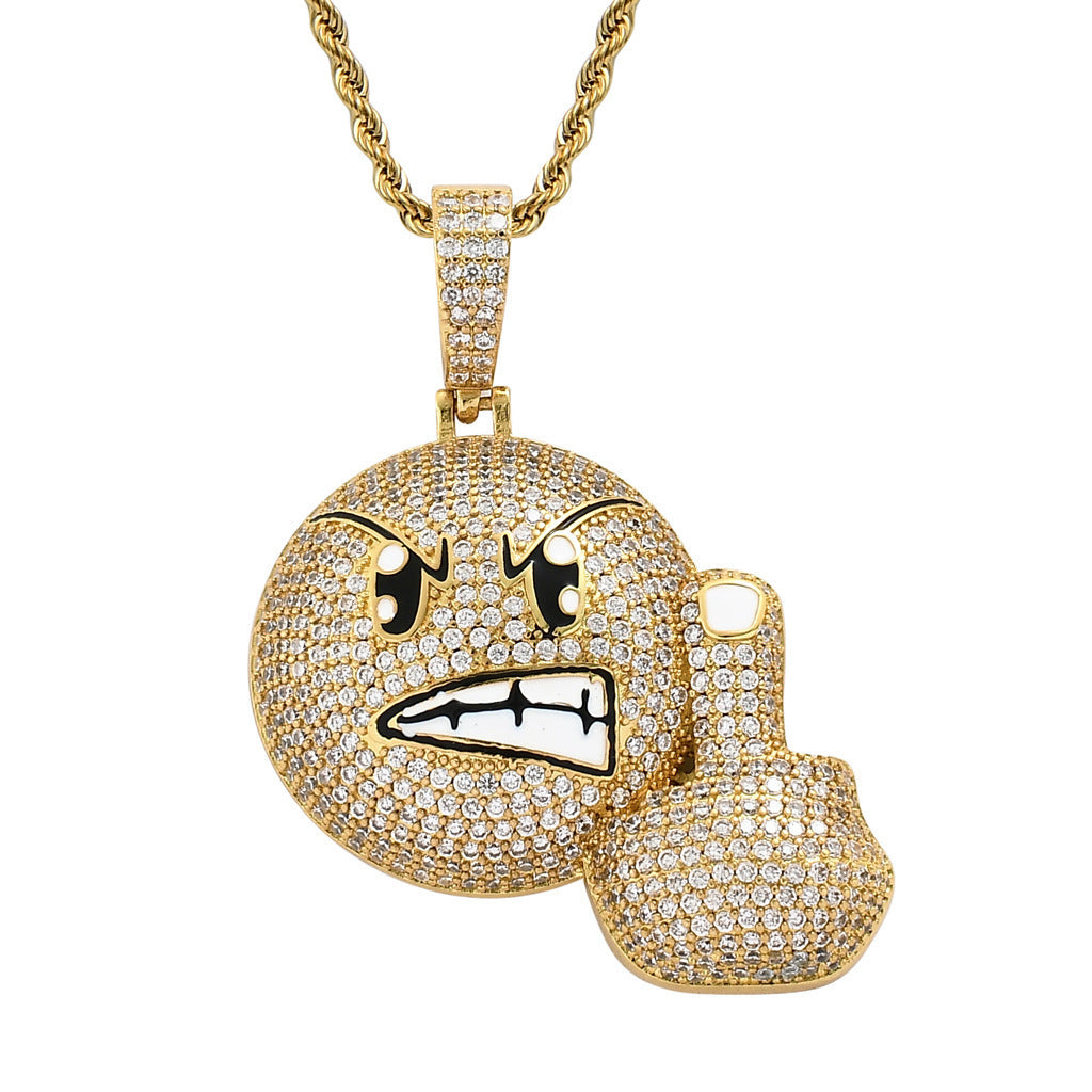Personalized Alloy Pendant Necklace