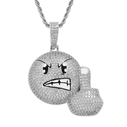 Personalized Alloy Pendant Necklace