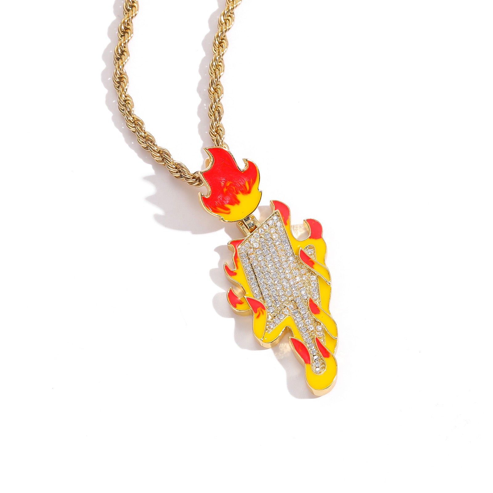 Personalized Alloy Pendant Necklace