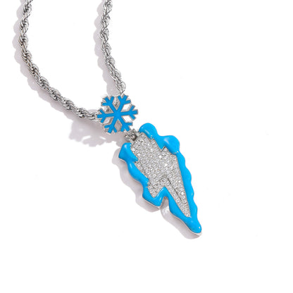 Personalized Alloy Pendant Necklace