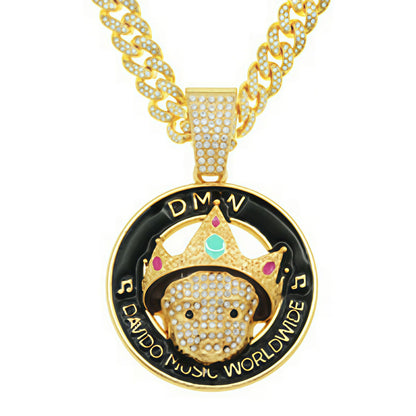 Personalized Alloy Pendant Necklace