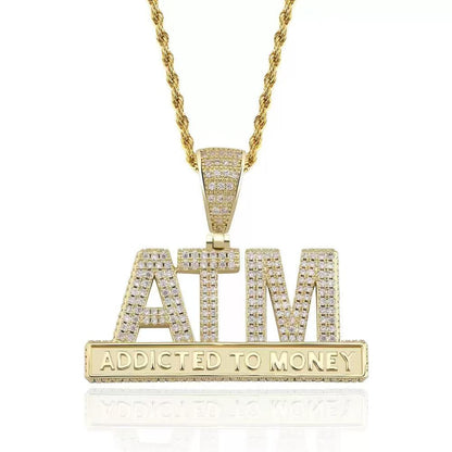Personalized Alloy Pendant Necklace