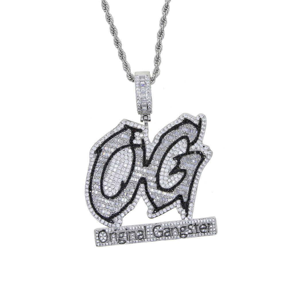 Personalized Alloy Pendant Necklace