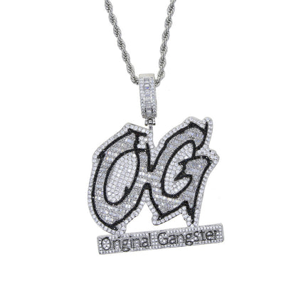Personalized Alloy Pendant Necklace