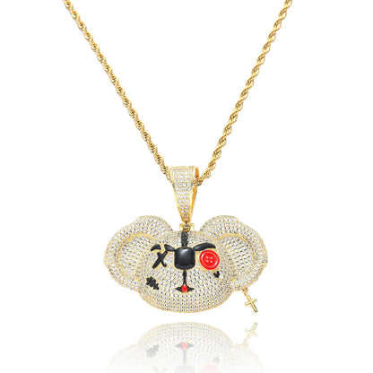 Personalized Alloy Pendant Necklace