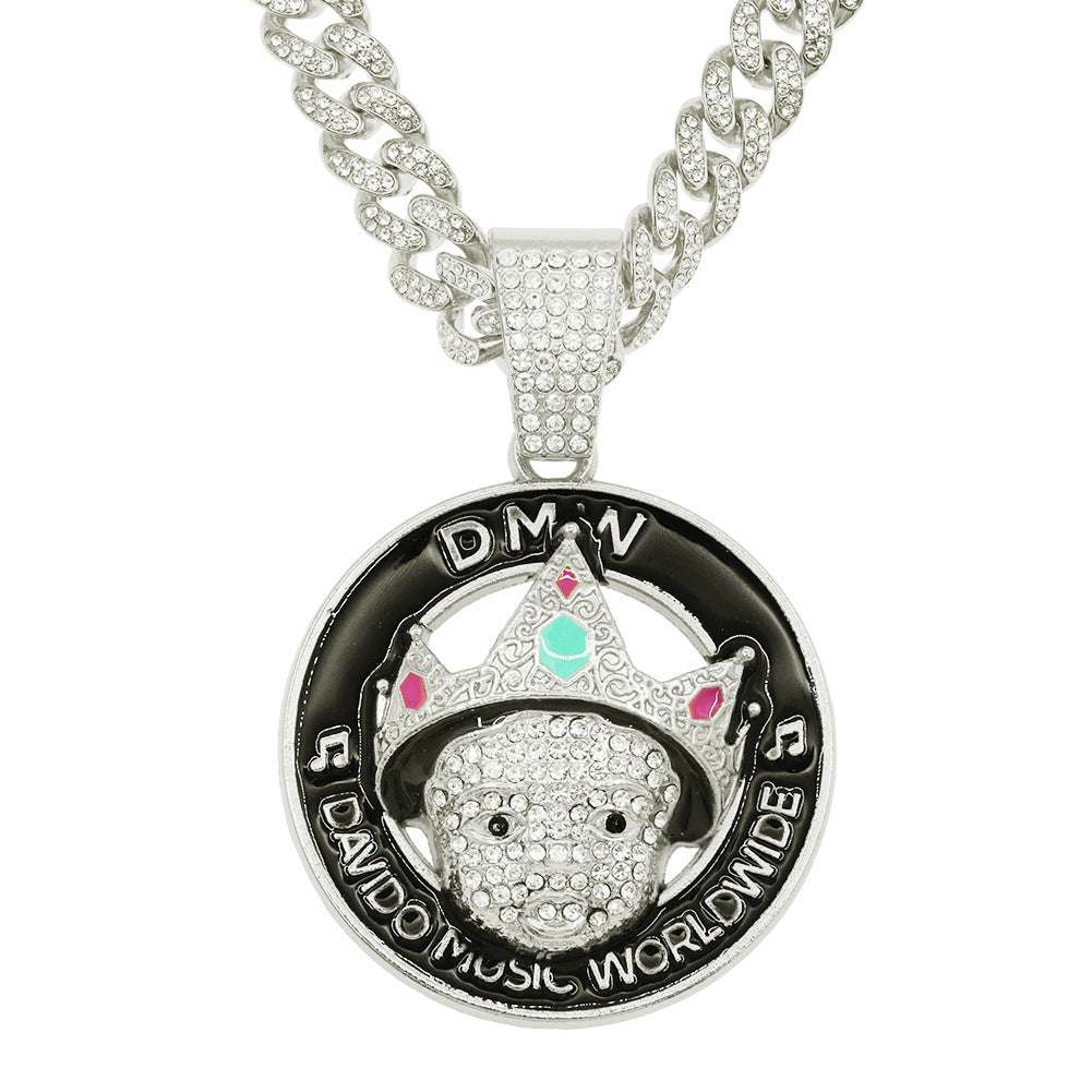 Personalized Alloy Pendant Necklace