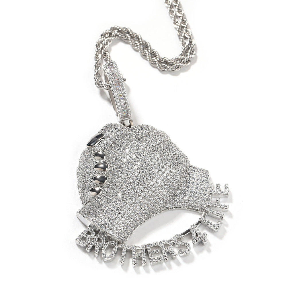 Personalized Alloy Pendant Necklace