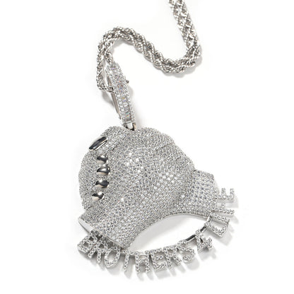 Personalized Alloy Pendant Necklace