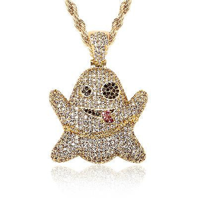 Personalized Alloy Pendant Necklace
