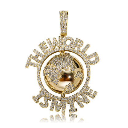 Personalized Alloy Pendant Necklace