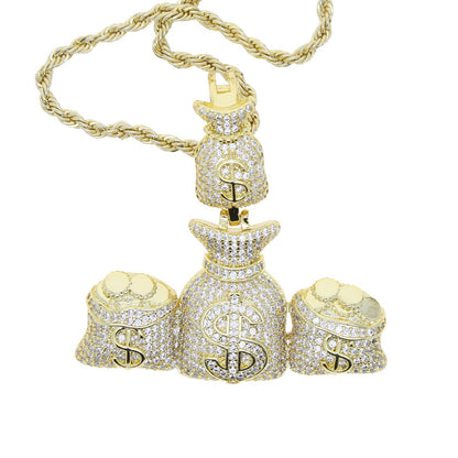 Personalized Alloy Pendant Necklace