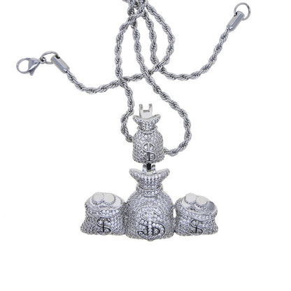 Personalized Alloy Pendant Necklace