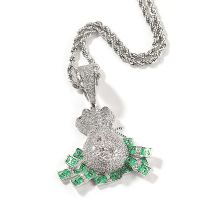 Personalized Alloy Pendant Necklace
