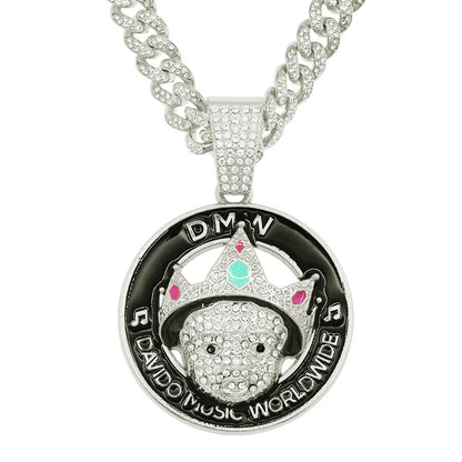 Personalized Alloy Pendant Necklace