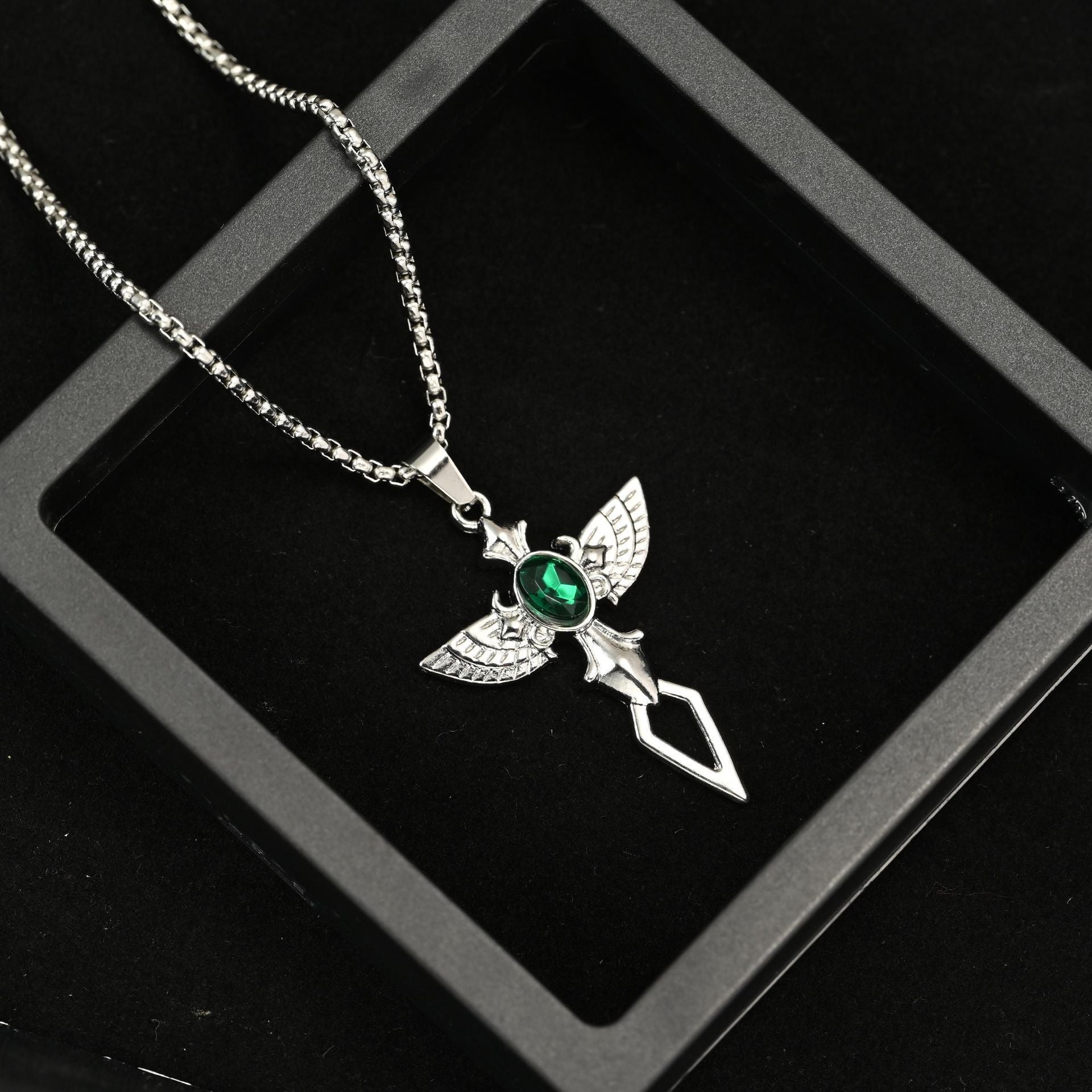 Personalized Alloy Pendant Necklace