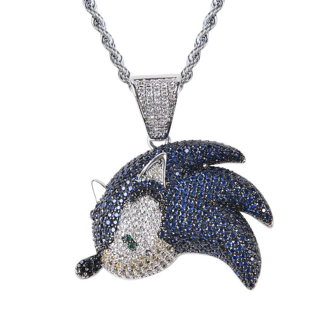 Personalized Alloy Pendant Necklace