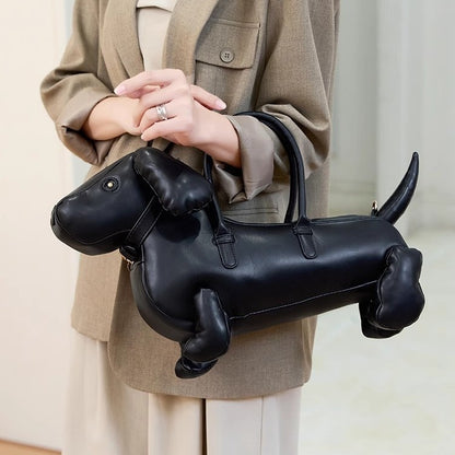 Personalized Dachshund Design Crossbody Shoulder Bag