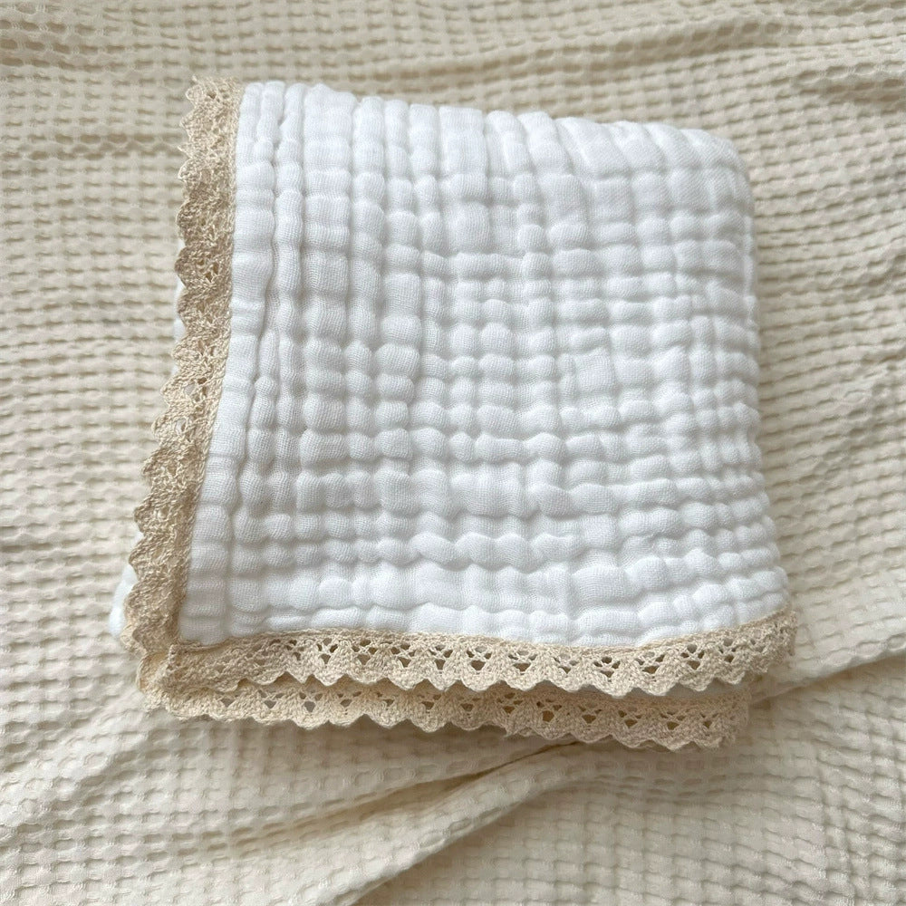 Personalized Embroidered Baby Gauze Cotton Blanket