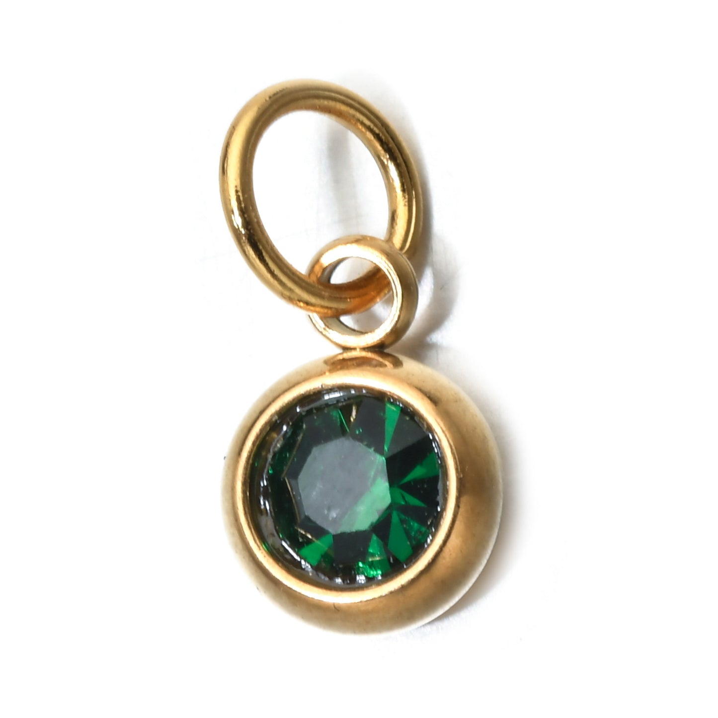 Personalized Letter Birthstone Necklace
