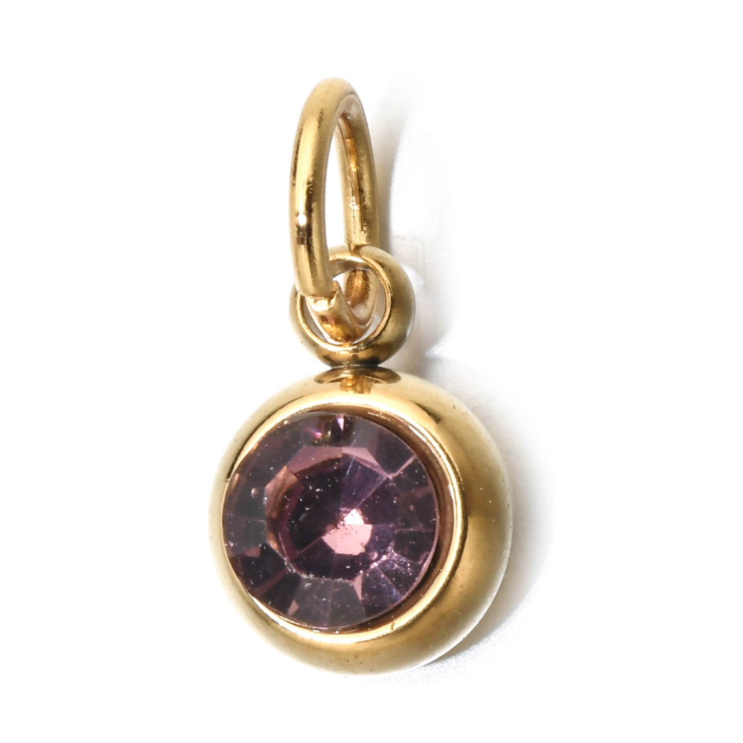 Personalized Letter Birthstone Necklace