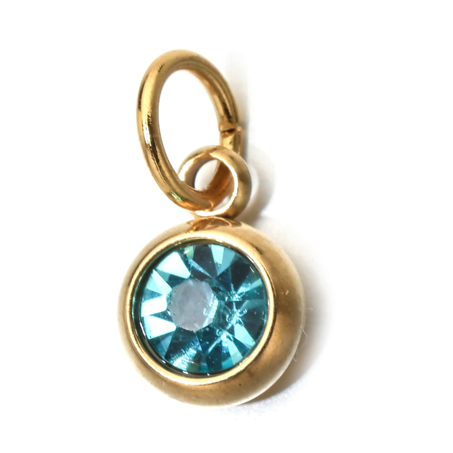 Personalized Letter Birthstone Necklace
