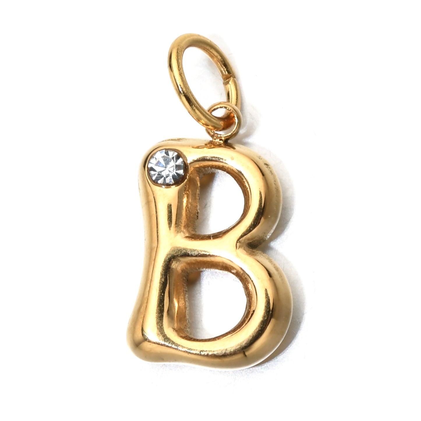 Personalized Letter Birthstone Necklace