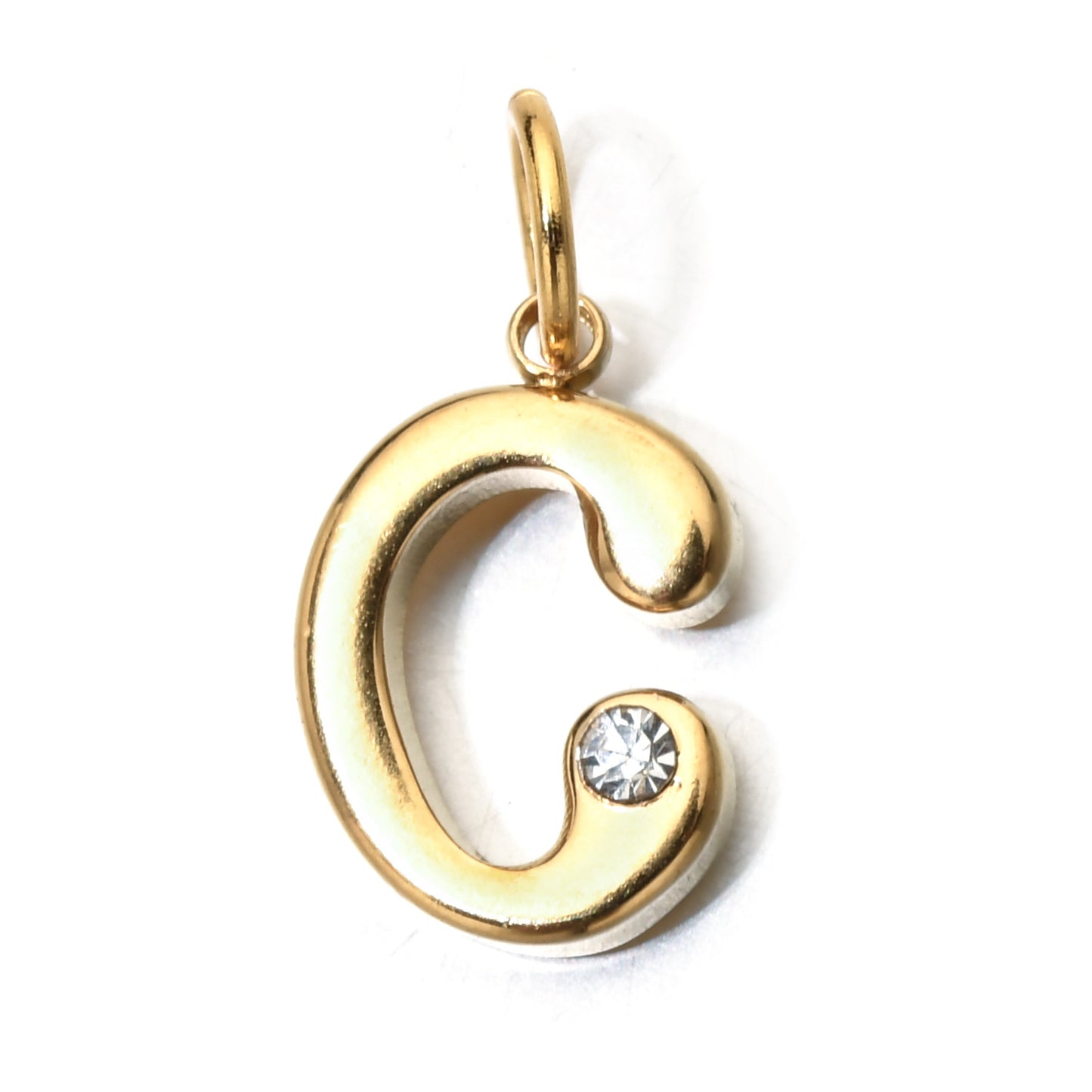 Personalized Letter Birthstone Necklace