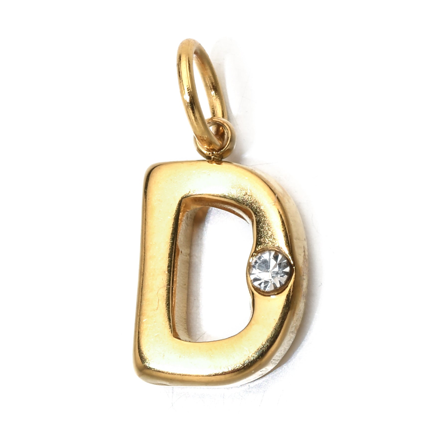 Personalized Letter Birthstone Necklace